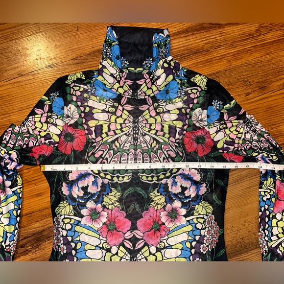 AFRM Shailene Butterfly Mesh Dress- RARE & STUNNING!! - Picture 5 of 9